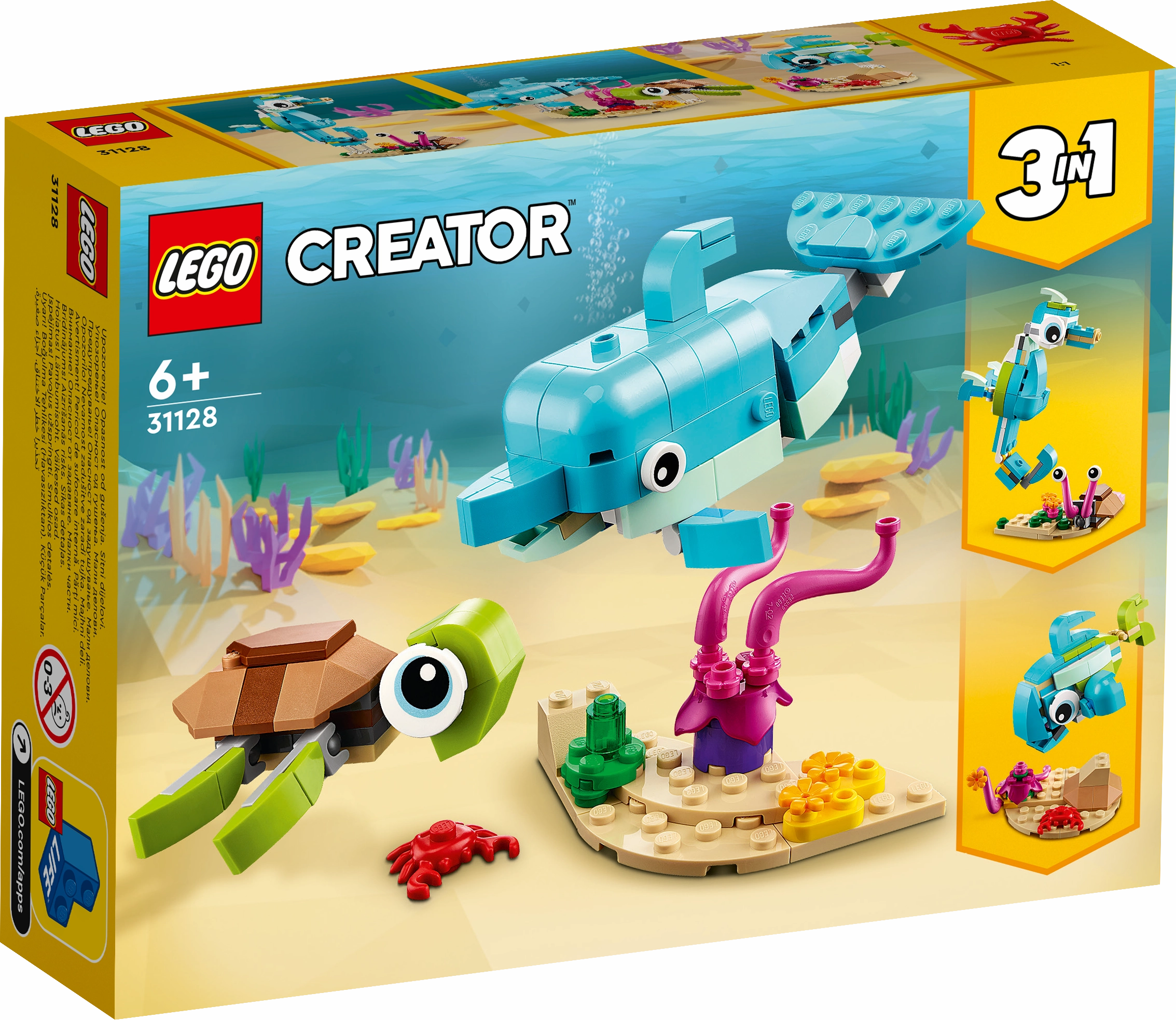 LEGO 31128 Creator Dolphin And Turtle