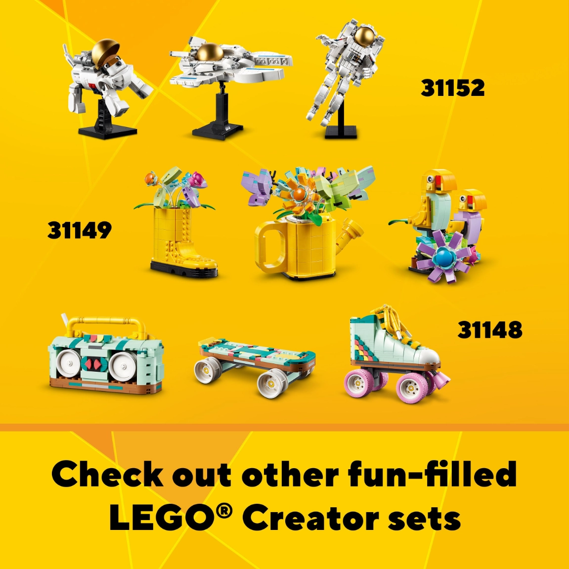 LEGO 31150 Creator Nature And Animals Wild Safari Animals