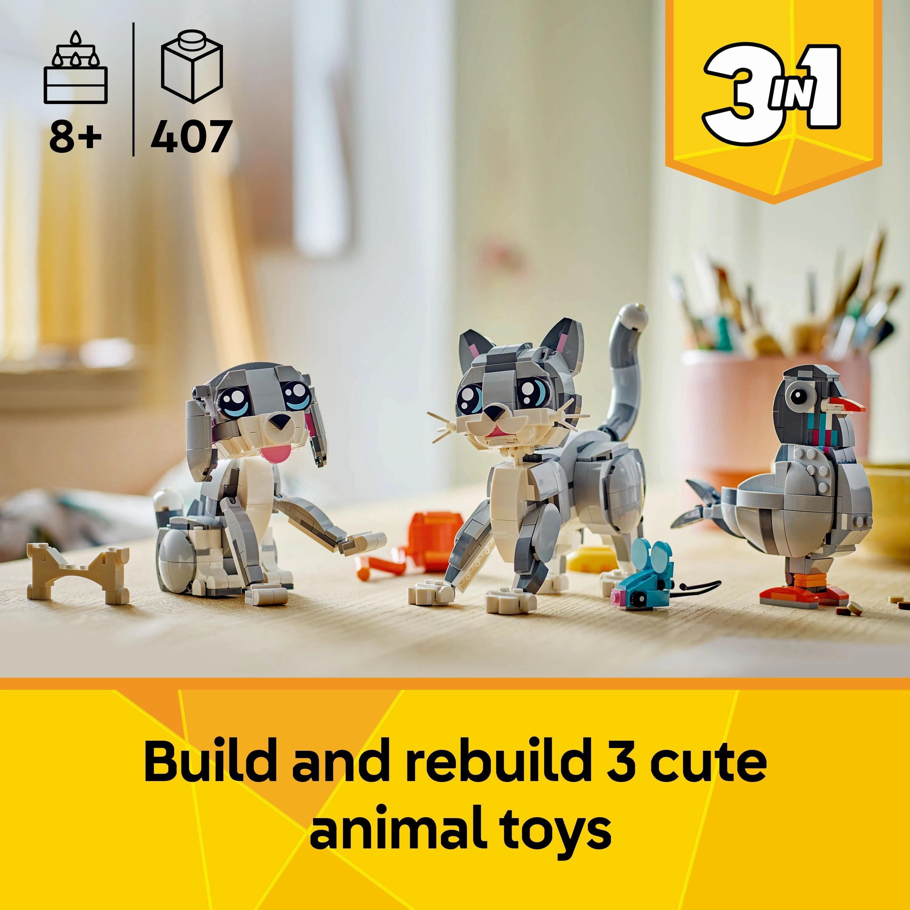 LEGO 31163 Creator Playful Cat