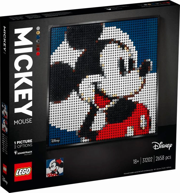 LEGO 31202 LEGO Art Disney's Mickey Mouse