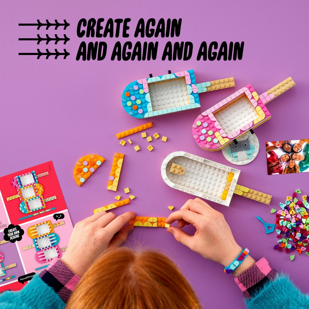 LEGO 41956 Dots Ice Cream Picture Frames & Bracelet
