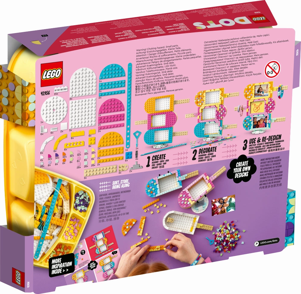 LEGO 41956 Dots Ice Cream Picture Frames & Bracelet