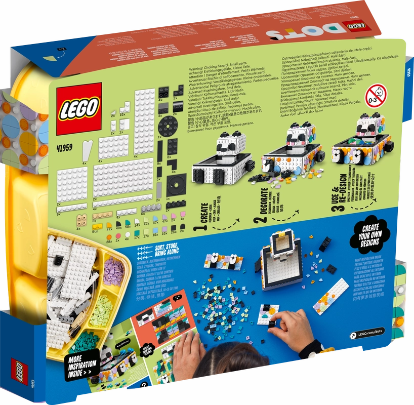 LEGO 41959 Dots Cute Panda Tray