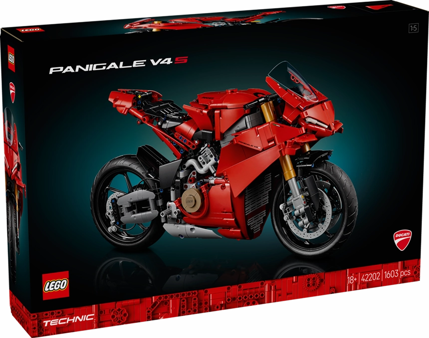 LEGO 42202 Technic Ducati Panigale V4 S Motorcycle