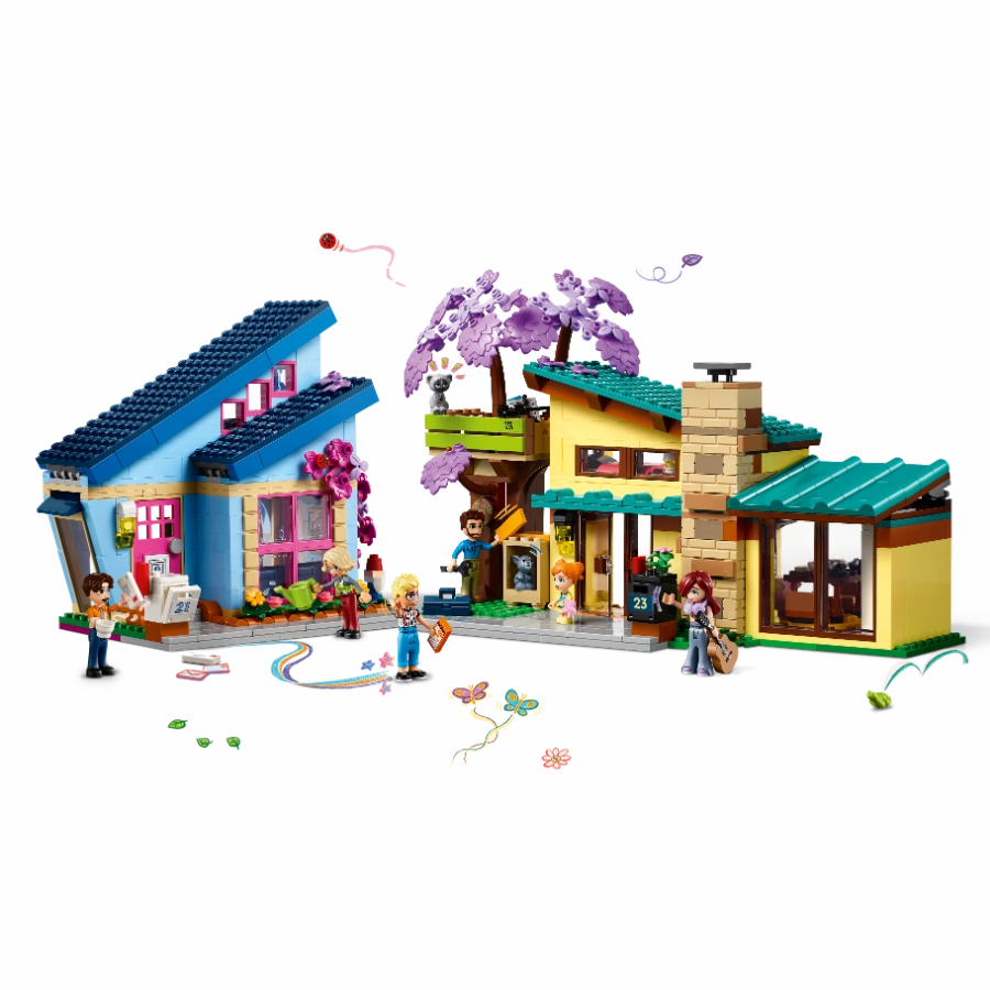 LEGO 42620 Friends Olly And Paisley's Family Houses