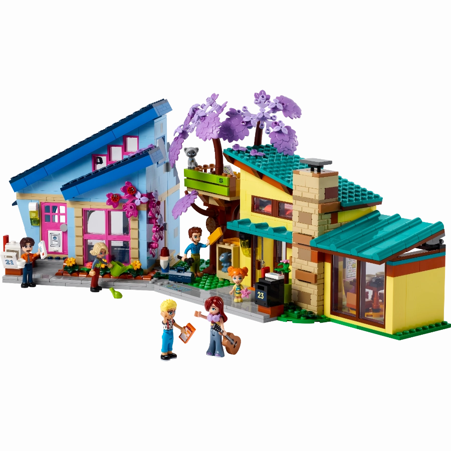 LEGO 42620 Friends Olly And Paisley's Family Houses