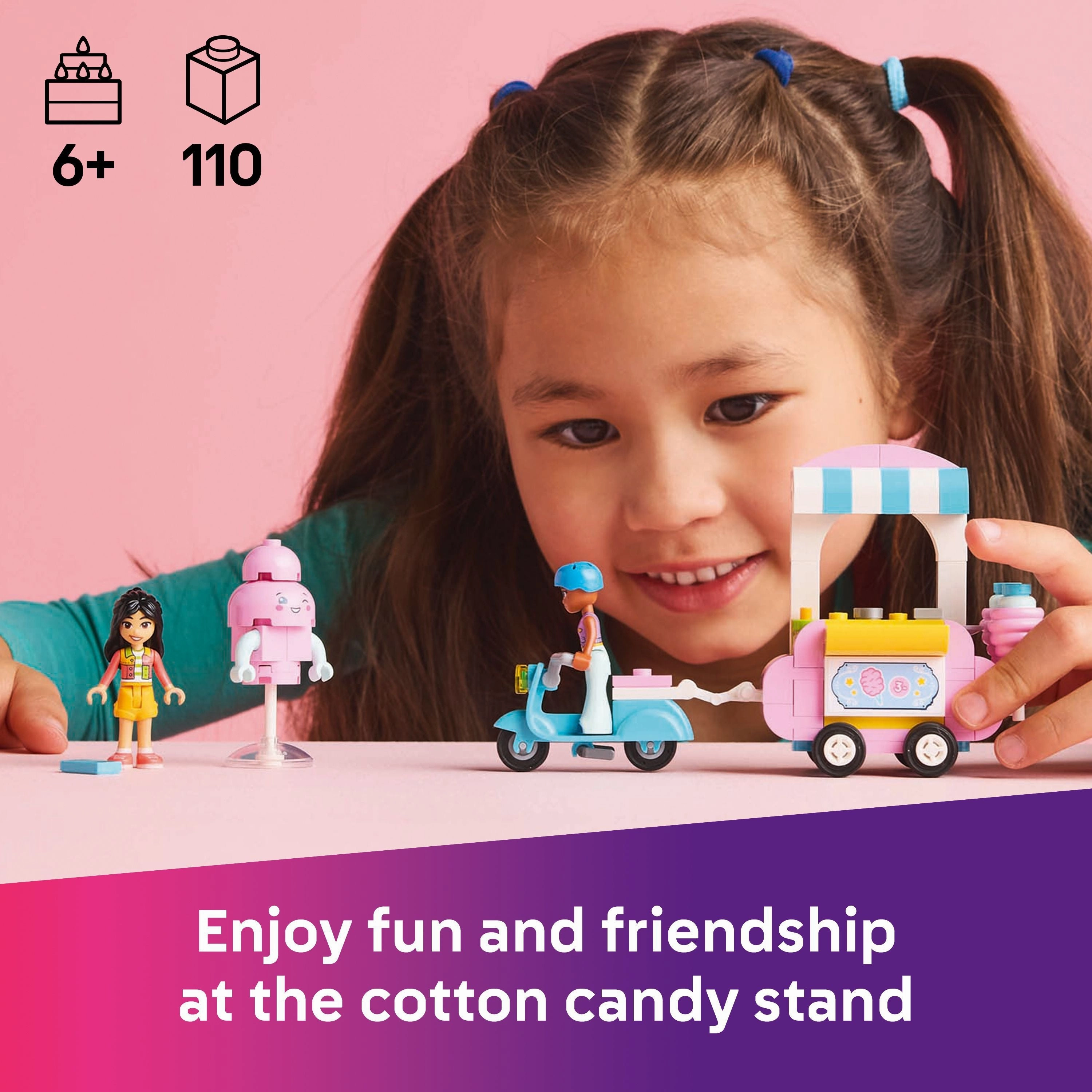 LEGO 42643 Friends Candyfloss Stand and Scooter