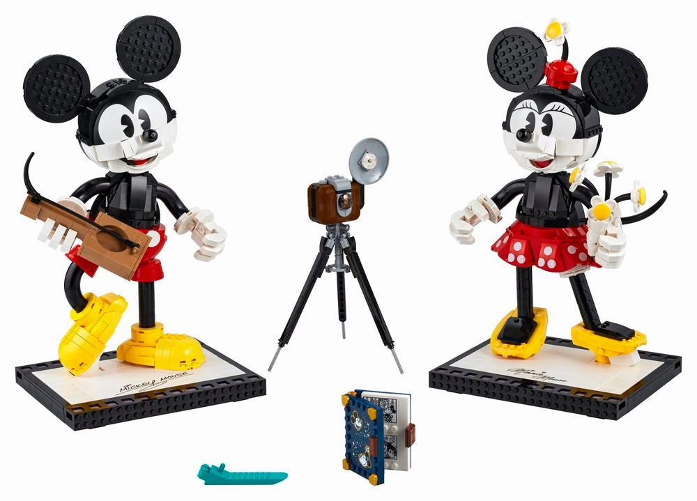 LEGO 43179 Disney Mickey Mouse & Minnie Mouse Buildable Characters
