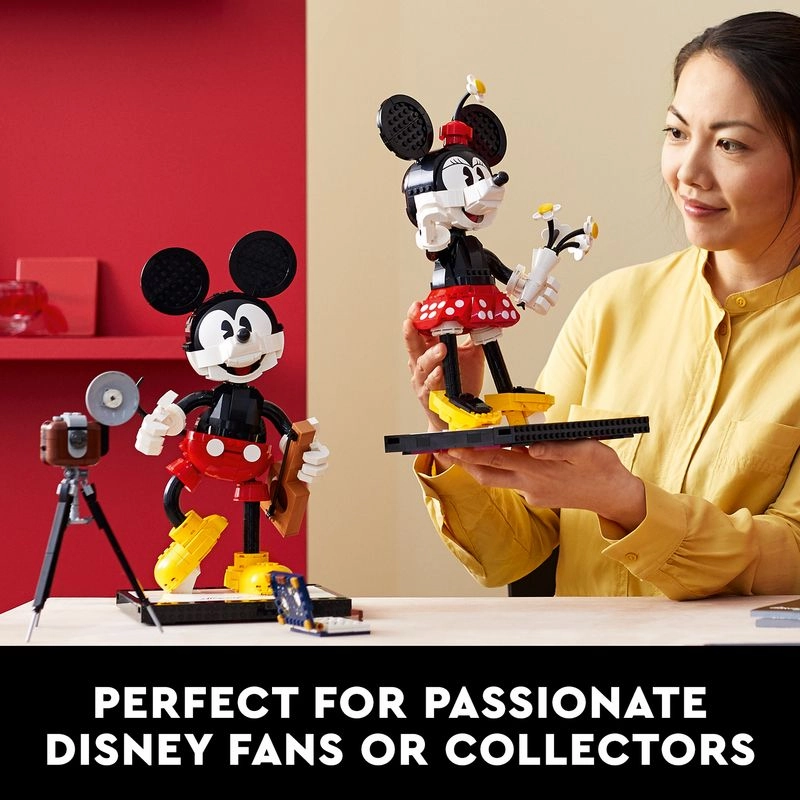 LEGO 43179 Disney Mickey Mouse & Minnie Mouse Buildable Characters