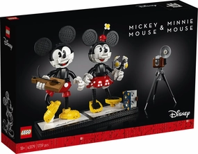 LEGO 43179 Disney Mickey Mouse & Minnie Mouse Buildable Characters