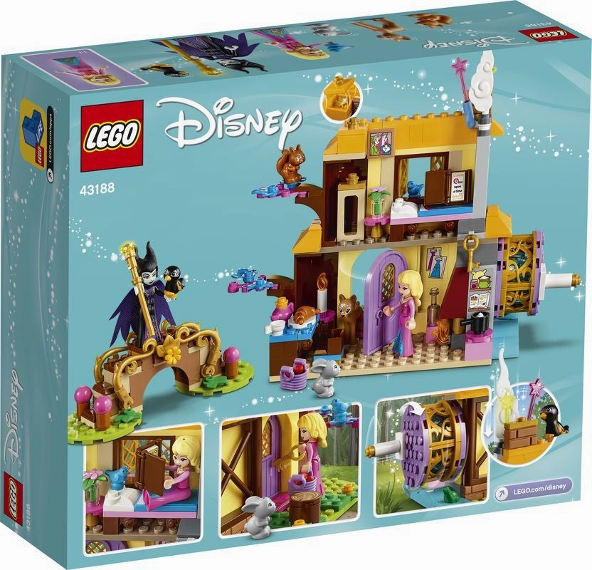LEGO 43188 Disney Princess Aurora's Forest Cottage