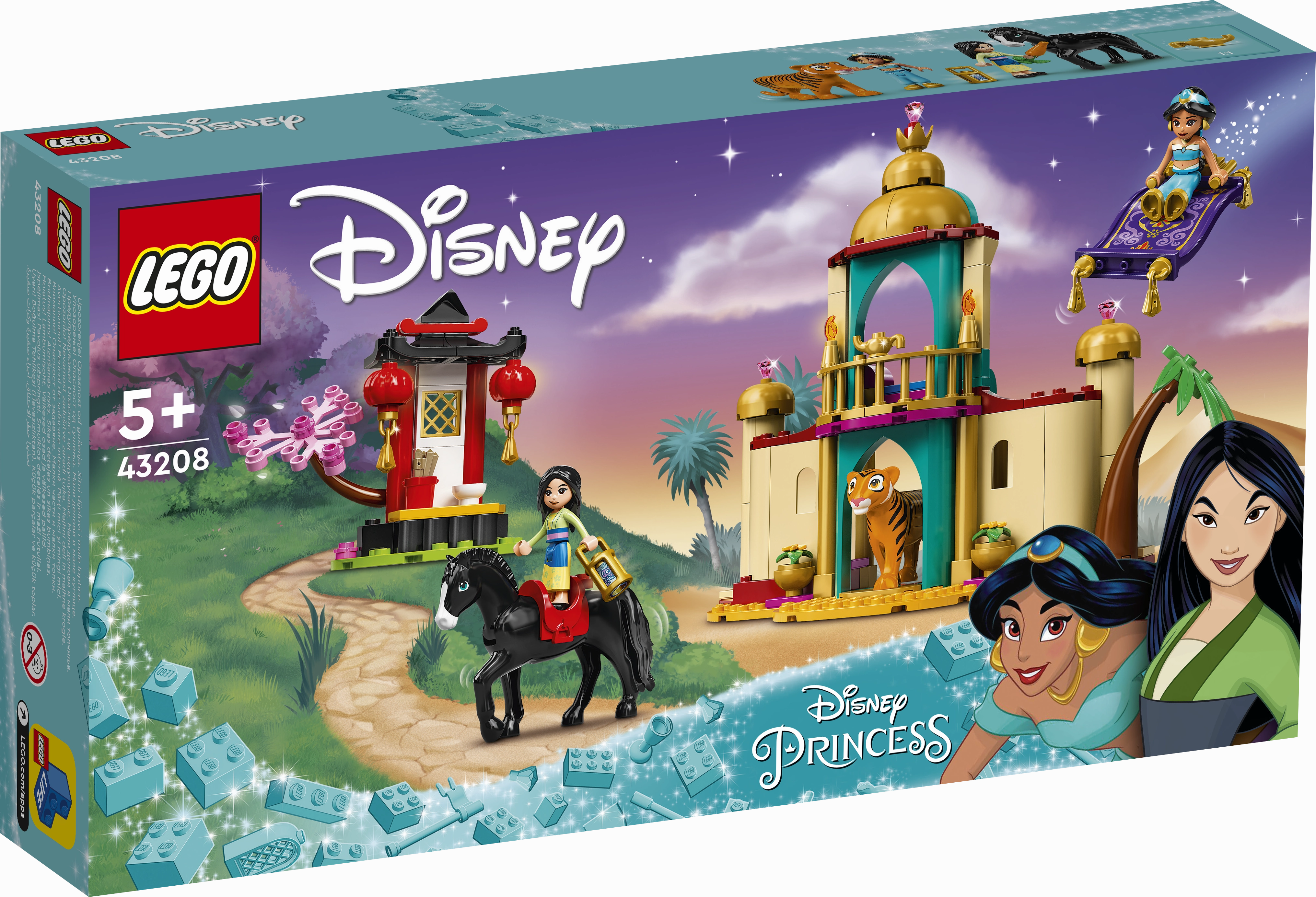 LEGO 43208 Disney Princess Jasmine And Mulan's Adventure