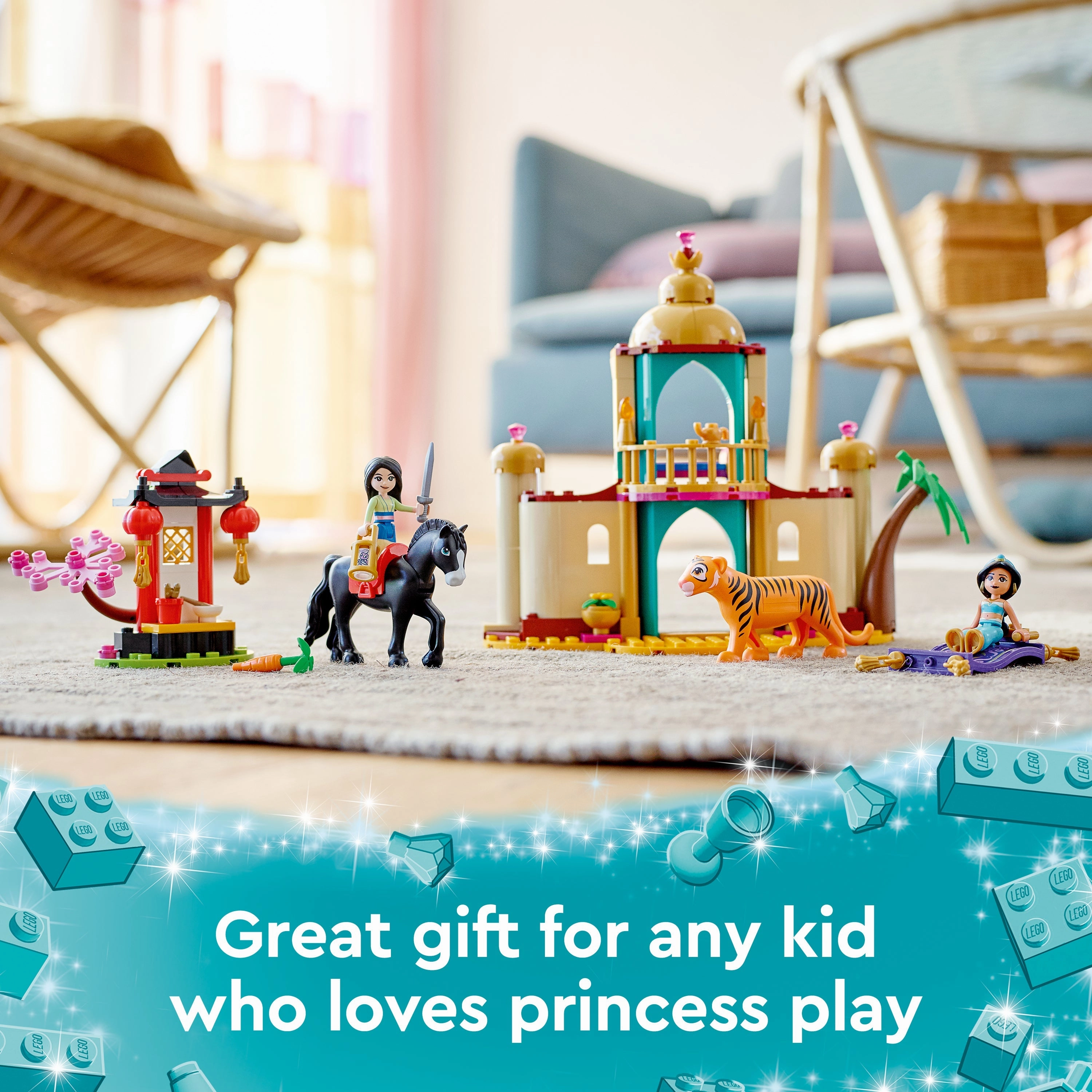 LEGO 43208 Disney Princess Jasmine And Mulan's Adventure
