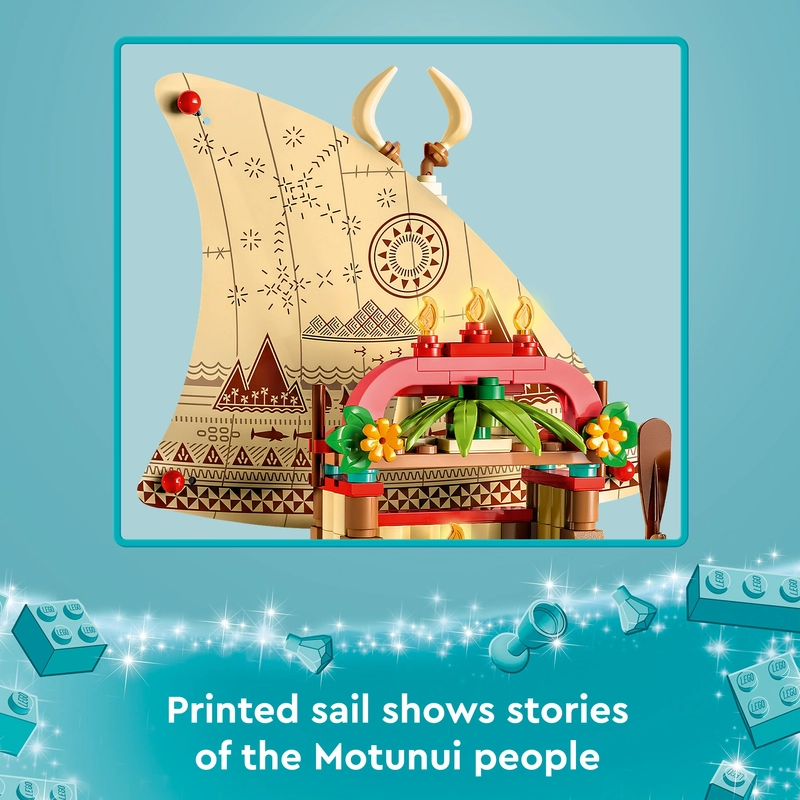 LEGO 43210 Disney Princess Moana's Wayfinding Boat