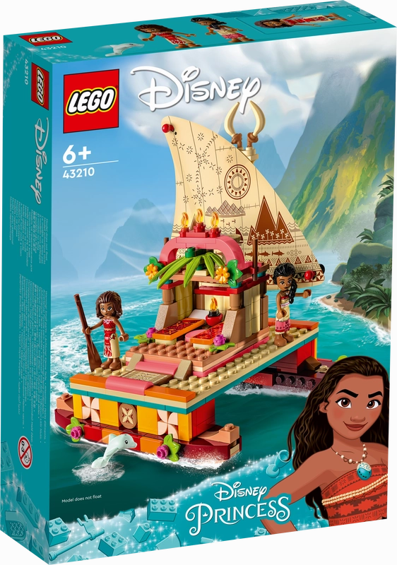 LEGO 43210 Disney Princess Moana's Wayfinding Boat