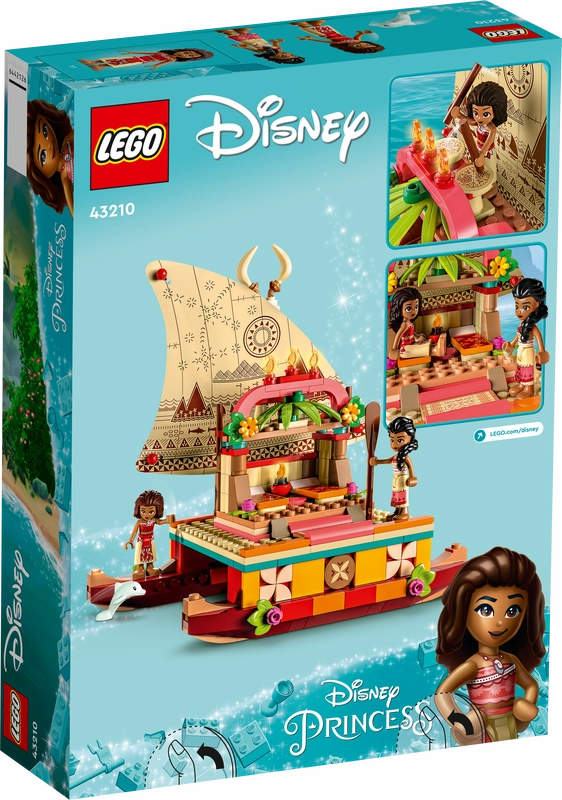 LEGO 43210 Disney Princess Moana's Wayfinding Boat