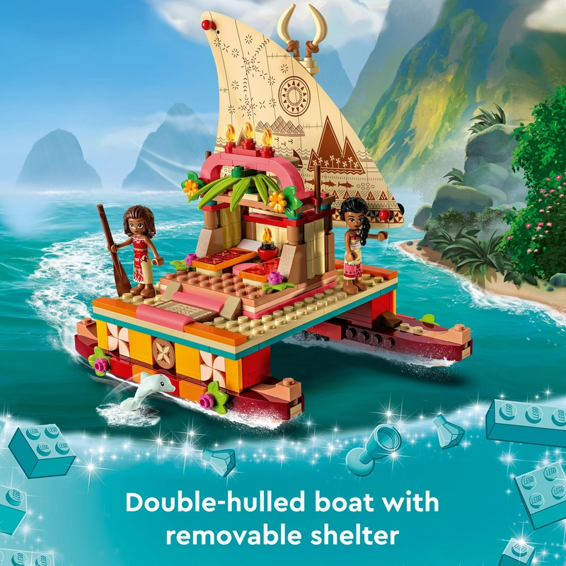 LEGO 43210 Disney Princess Moana's Wayfinding Boat