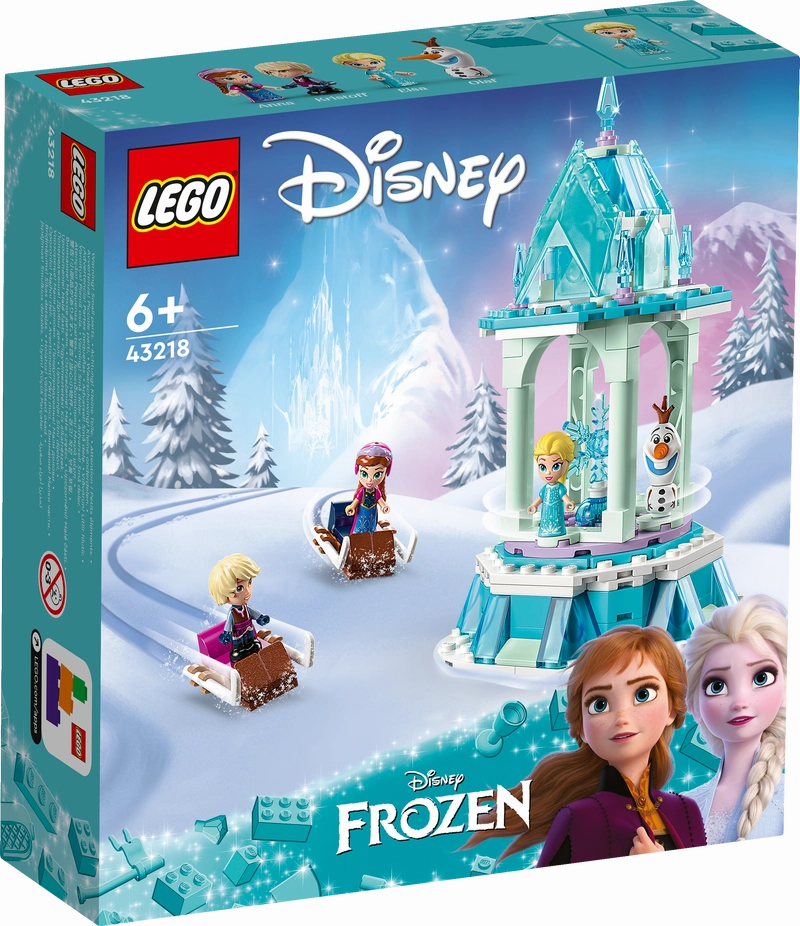 LEGO 43218 Disney Princess Elsa And Annas Magical Carousel