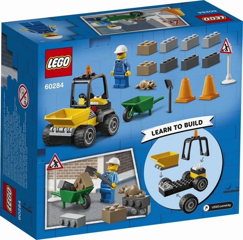 LEGO 60284 City Roadwork Truck