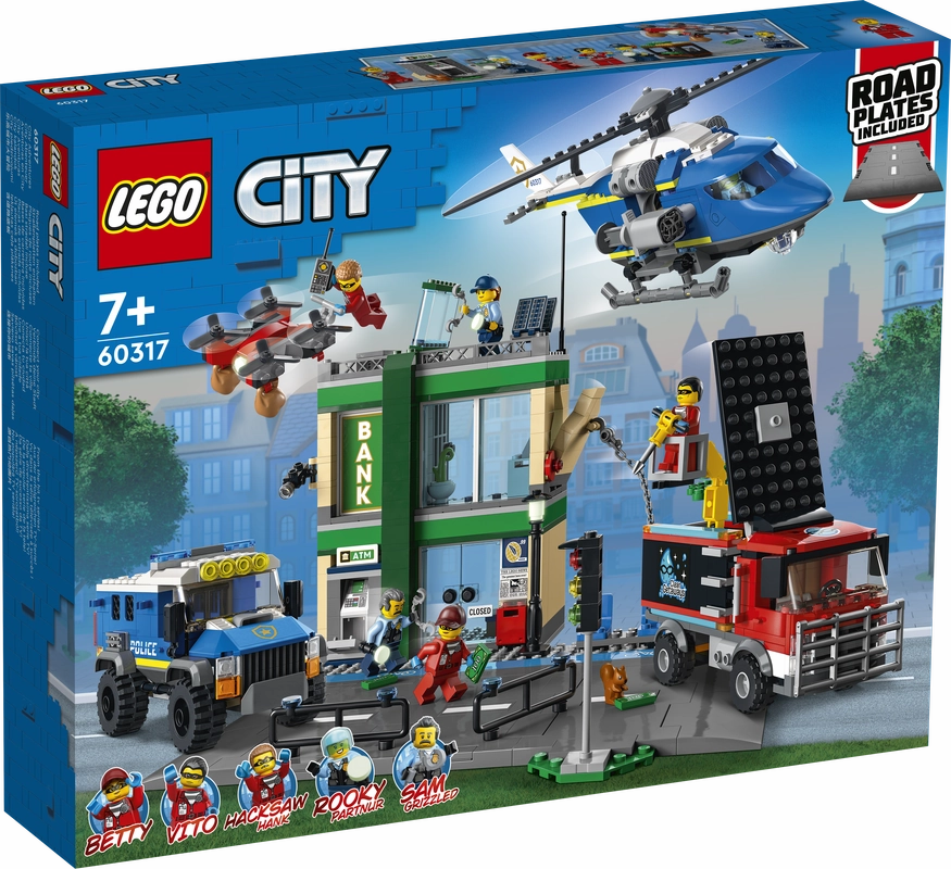 LEGO 60317 City Police Chase At The Bank