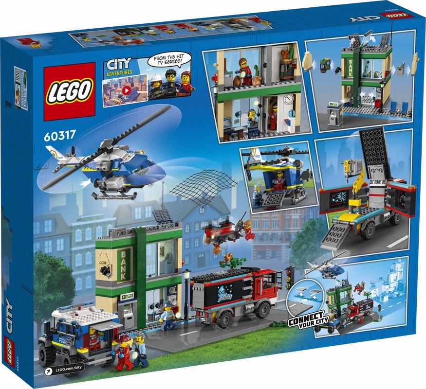 LEGO 60317 City Police Chase At The Bank