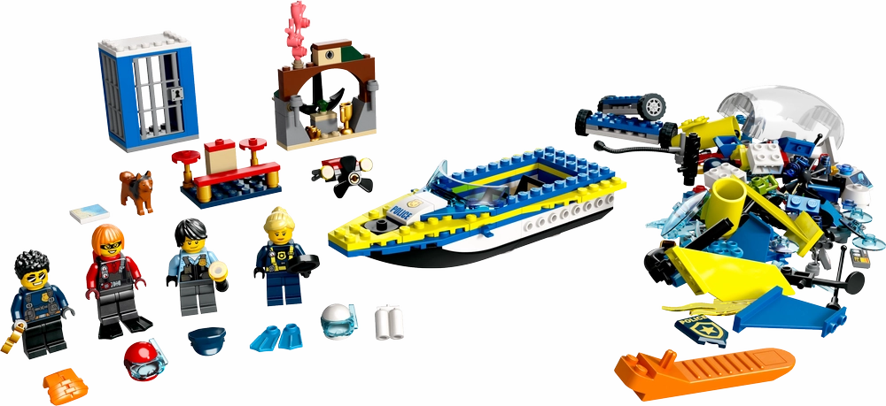 LEGO 60355 City Water Police Detective Missions
