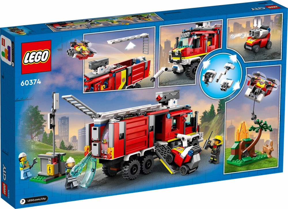 LEGO 60374 City Fire Command Truck