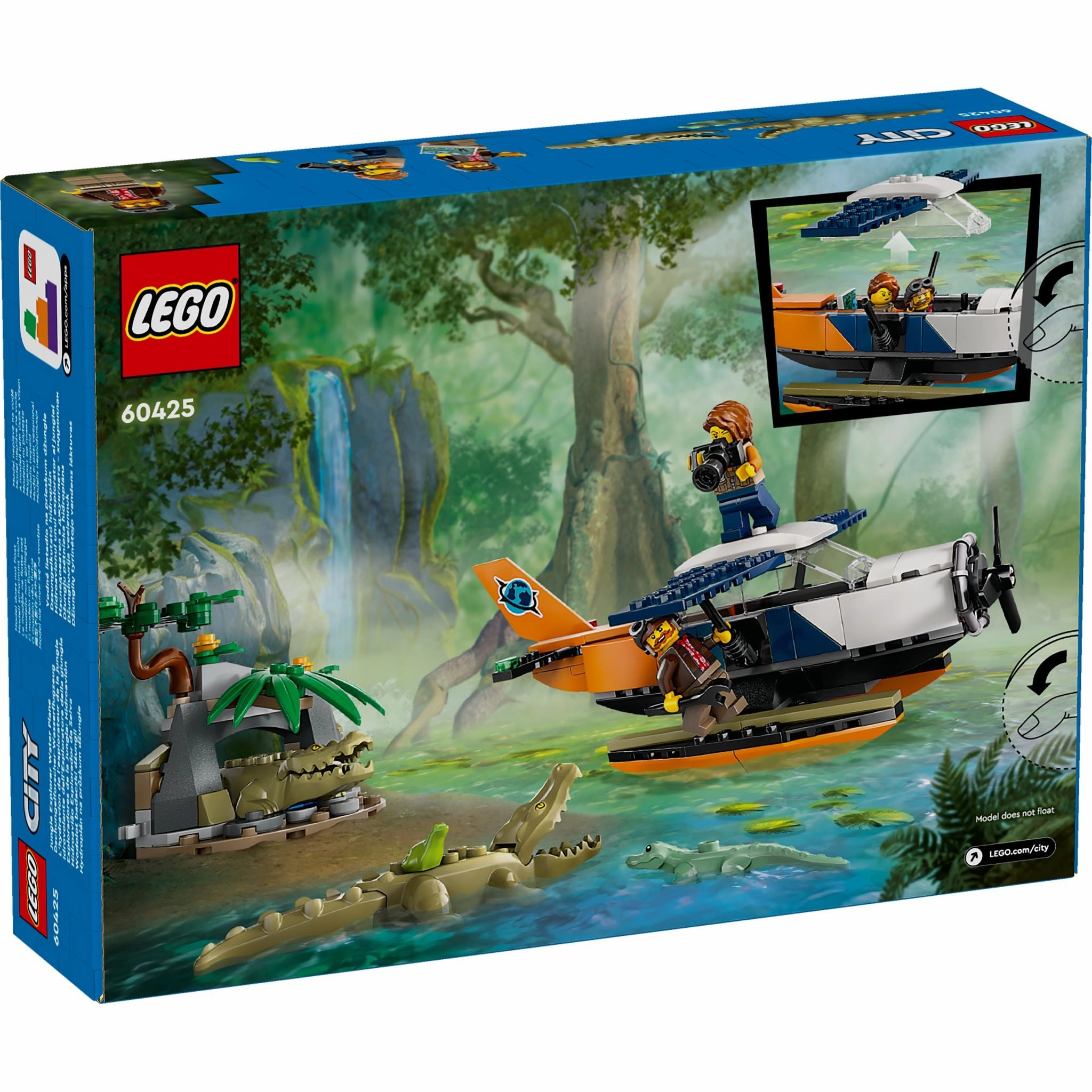 LEGO 60425 City Jungle Explorer Water Plane