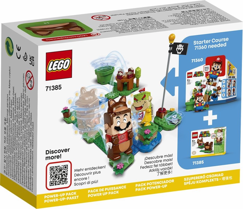 LEGO 71385 Super Mario Tanooki Mario Power-Up Pack
