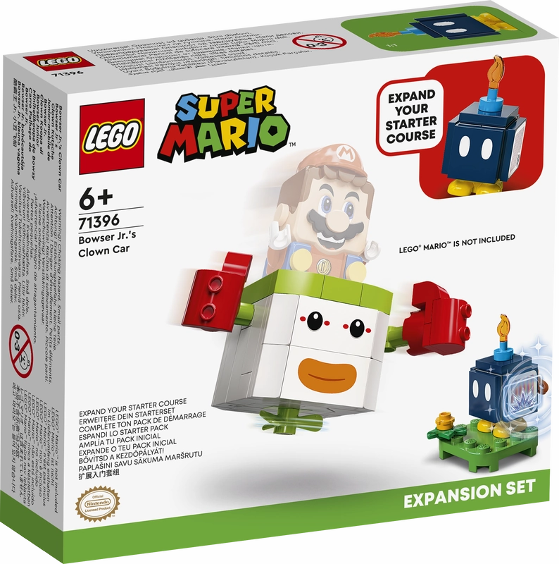 LEGO 71396 Super Mario Bowser Jr.'s Clown Car Expansion Set