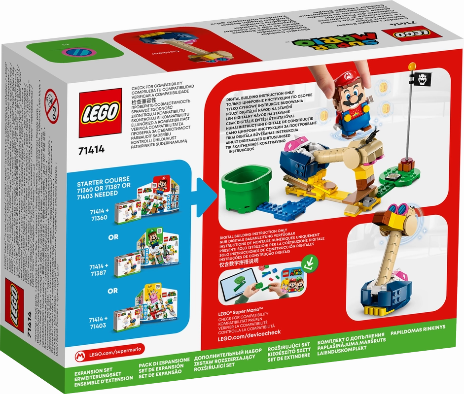 LEGO 71414 Super Mario Conkdor's Noggin Bopper Expansion Set