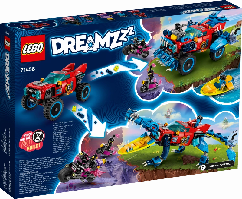 LEGO 71458 DREAMZzz Crocodile Car