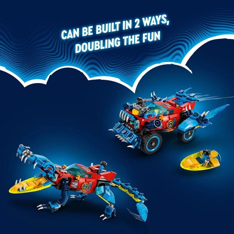 LEGO 71458 DREAMZzz Crocodile Car