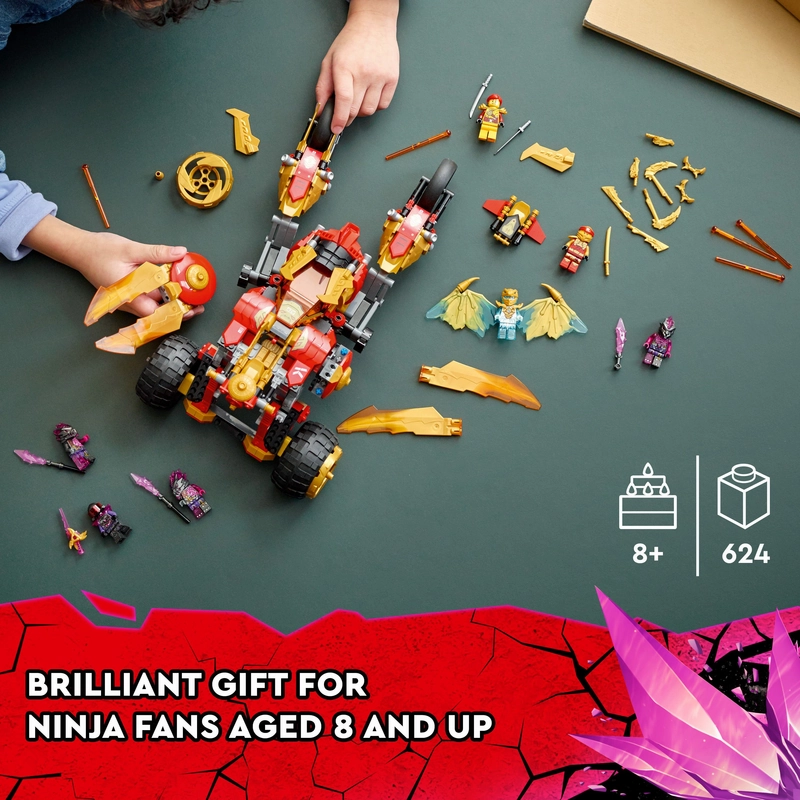 LEGO 71773 NINJAGO Kai's Golden Dragon Raider