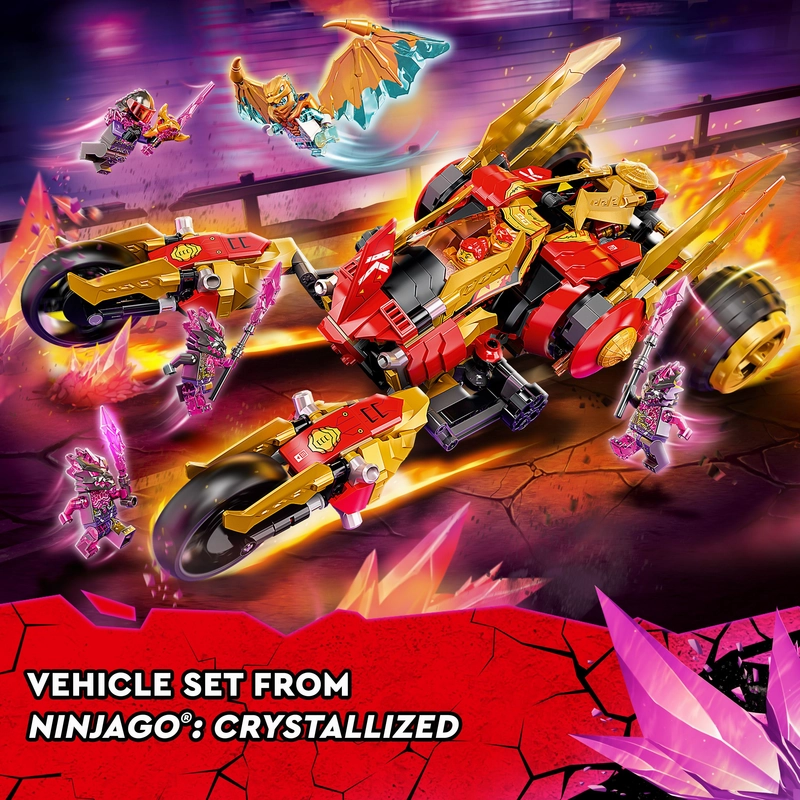 LEGO 71773 NINJAGO Kai's Golden Dragon Raider