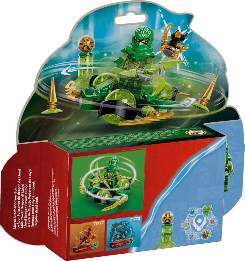 LEGO 71779 NINJAGO Lloyd's Dragon Power Spinjitzu Spin