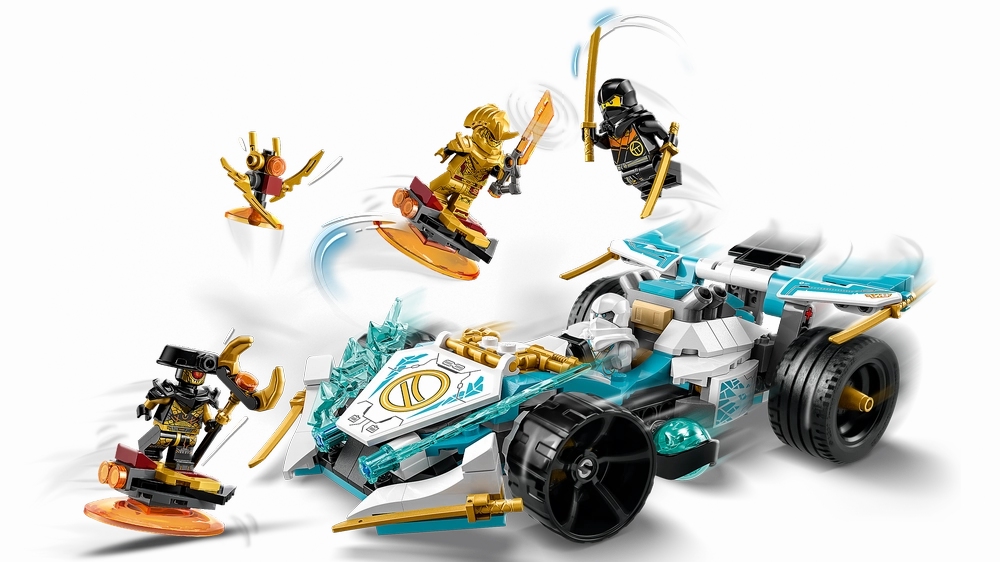 LEGO 71791 NINJAGO Zanes Dragon Power Spinjitzu Race Car
