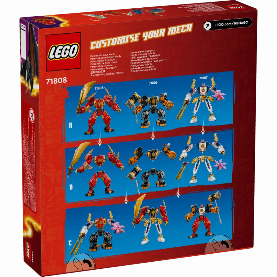 LEGO 71808 NINJAGO Kai's Elemental Fire Mech