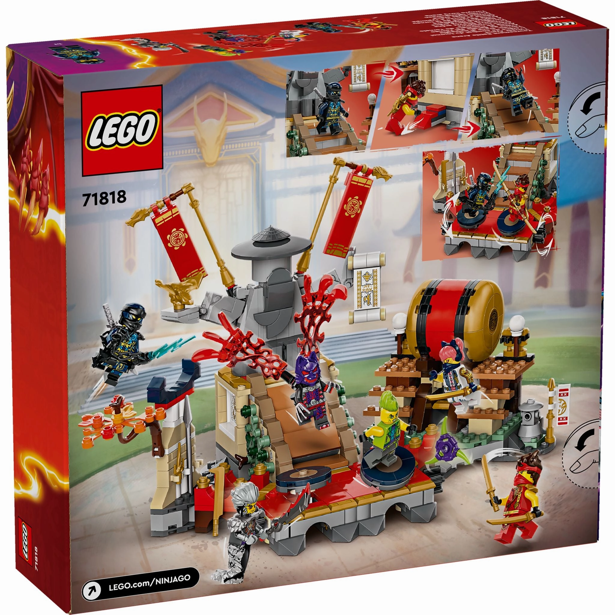 LEGO 71818 NINJAGO Tournament Battle Arena