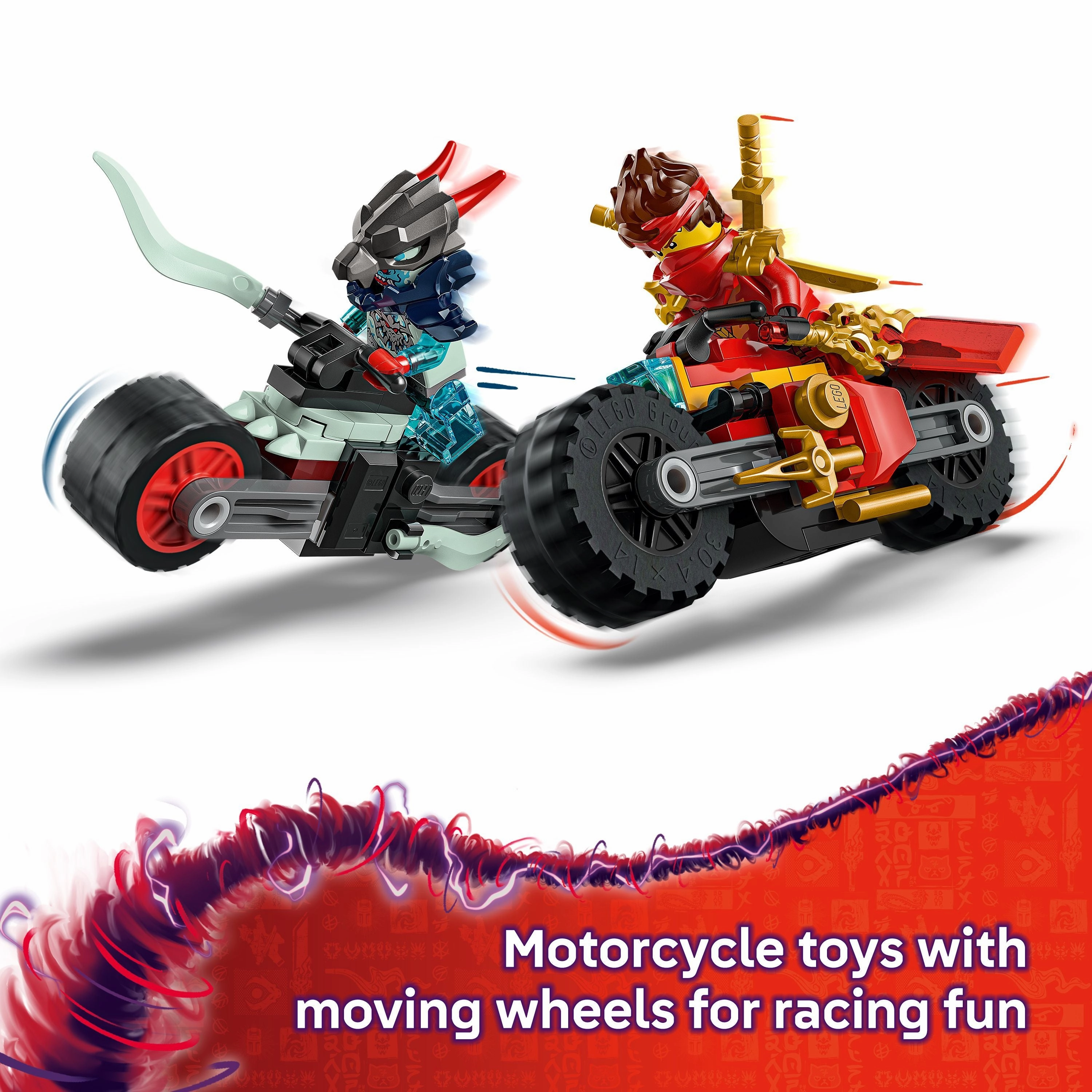 LEGO 71838 NINJAGO Kais Motorcycle Speed Race
