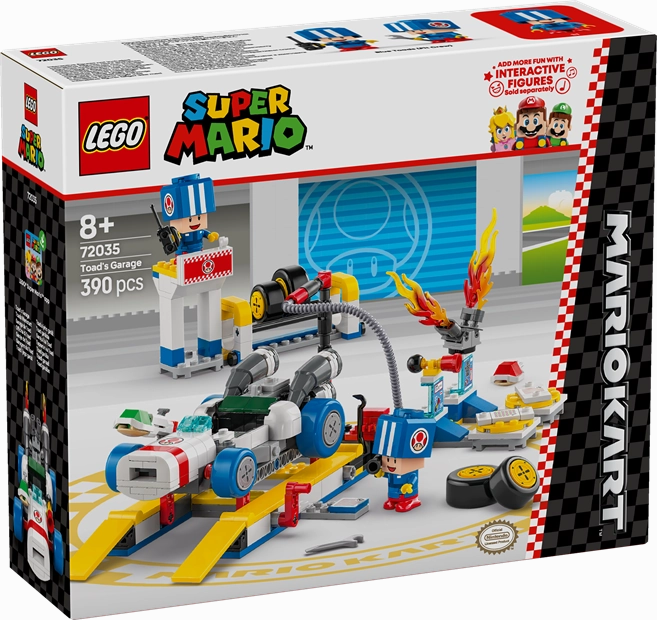 LEGO 72035 Super Mario Mario Kart  Toad's Garage
