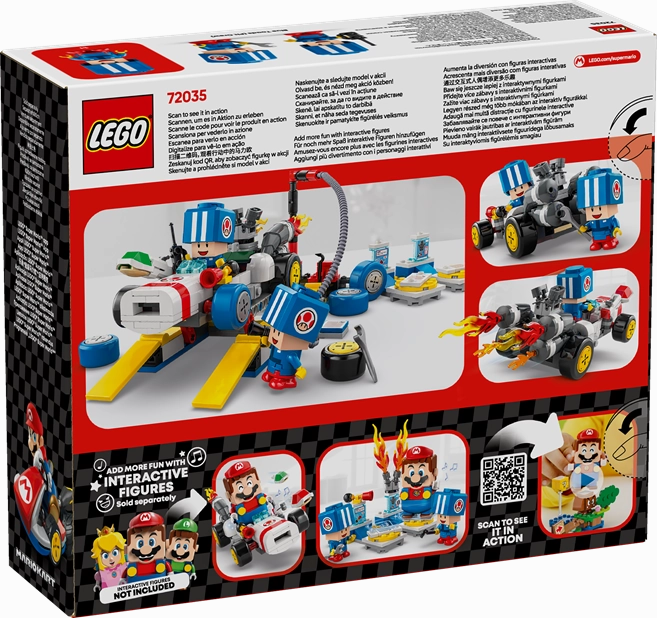 LEGO 72035 Super Mario Mario Kart  Toad's Garage