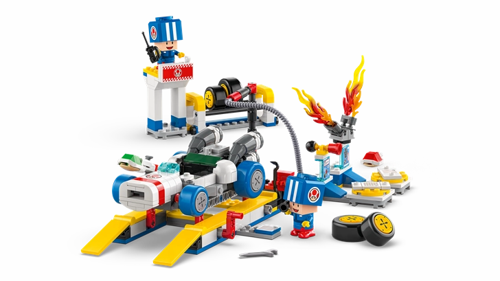 LEGO 72035 Super Mario Mario Kart  Toad's Garage