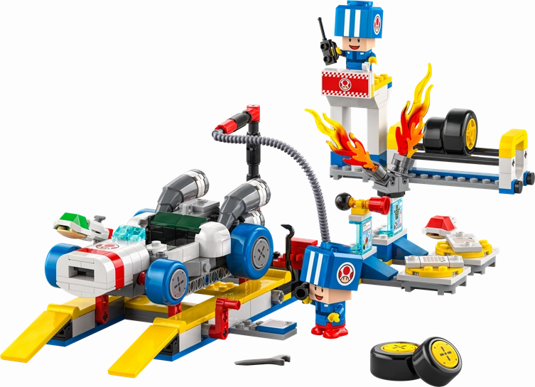 LEGO 72035 Super Mario Mario Kart  Toad's Garage
