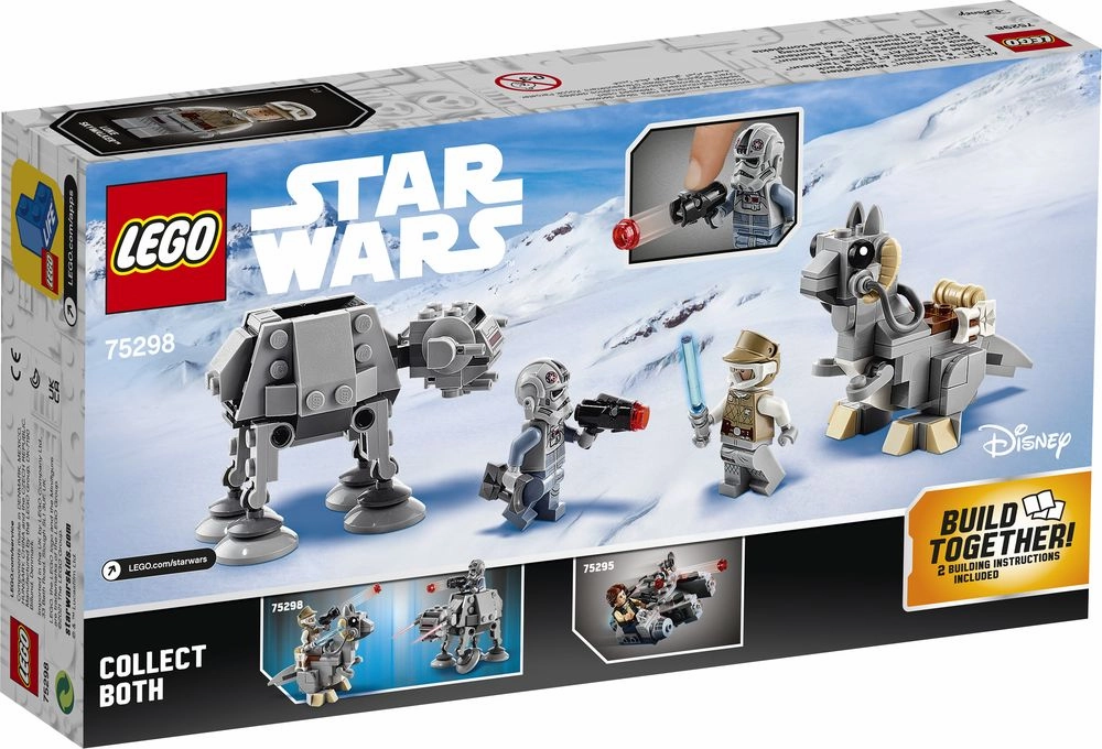 LEGO 75298 Star Wars Microfighters At-At Vs Tauntaun
