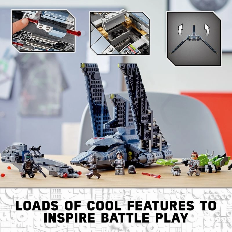 LEGO 75314 Star Wars The Bad Batch Attack Shuttle