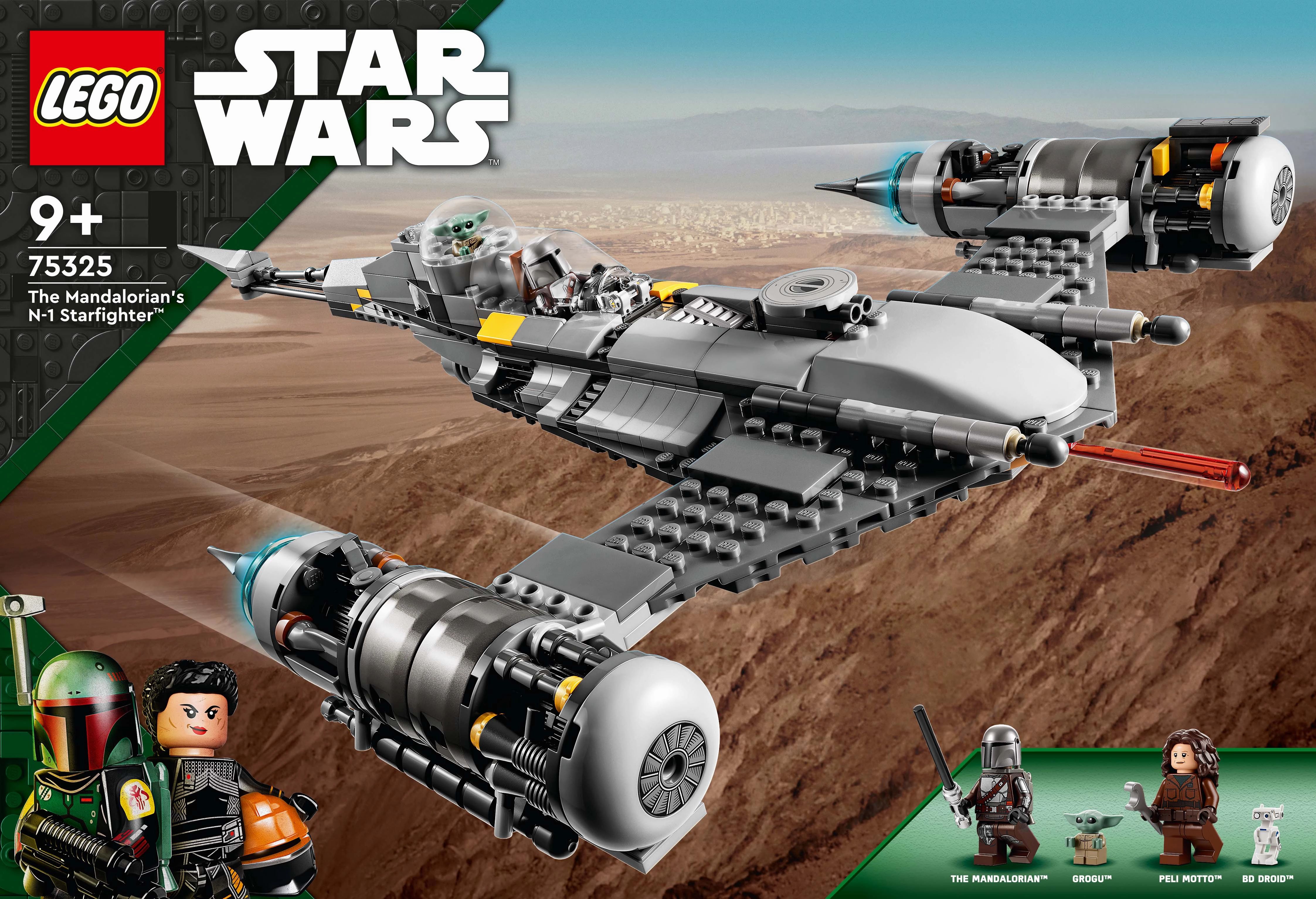 LEGO 75325 Star Wars The Mandalorians N-1 Starfighter