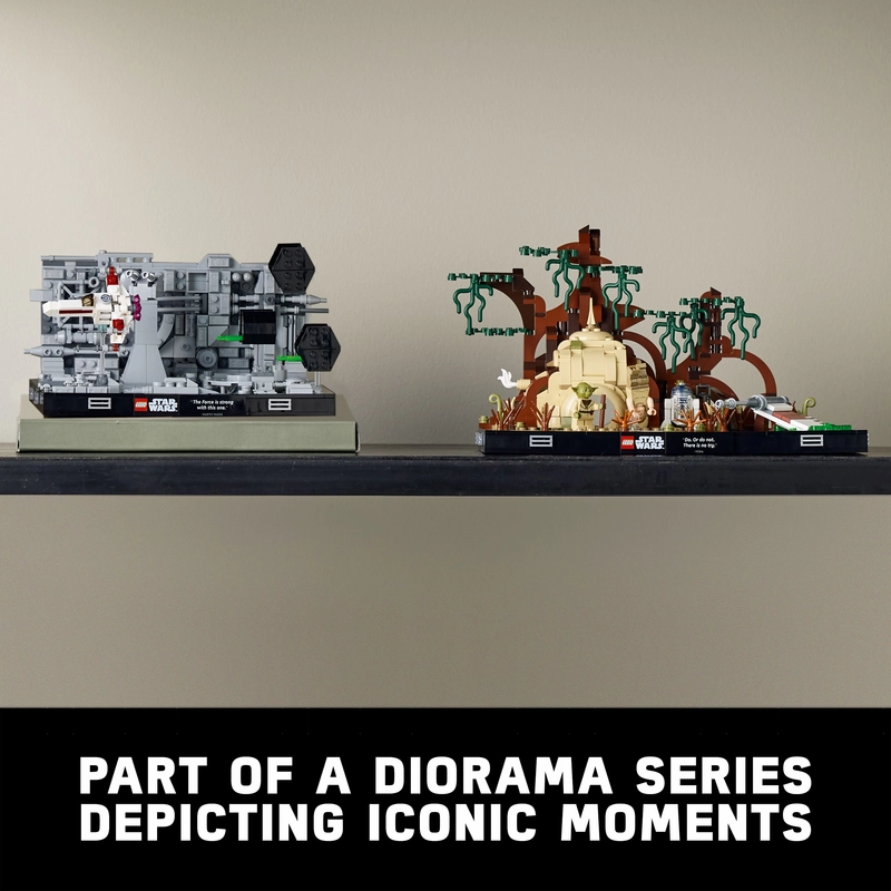 LEGO 75330 Star Wars Dagobah Jedi Training Diorama