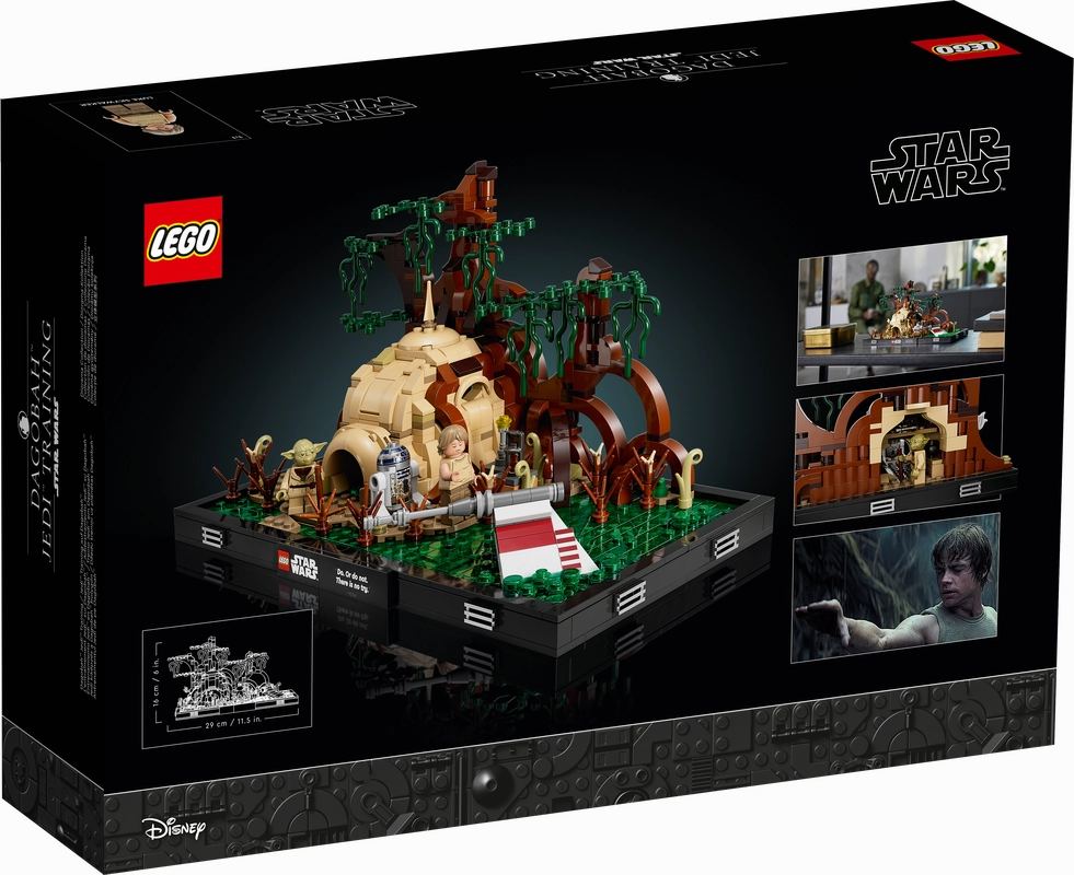 LEGO 75330 Star Wars Dagobah Jedi Training Diorama