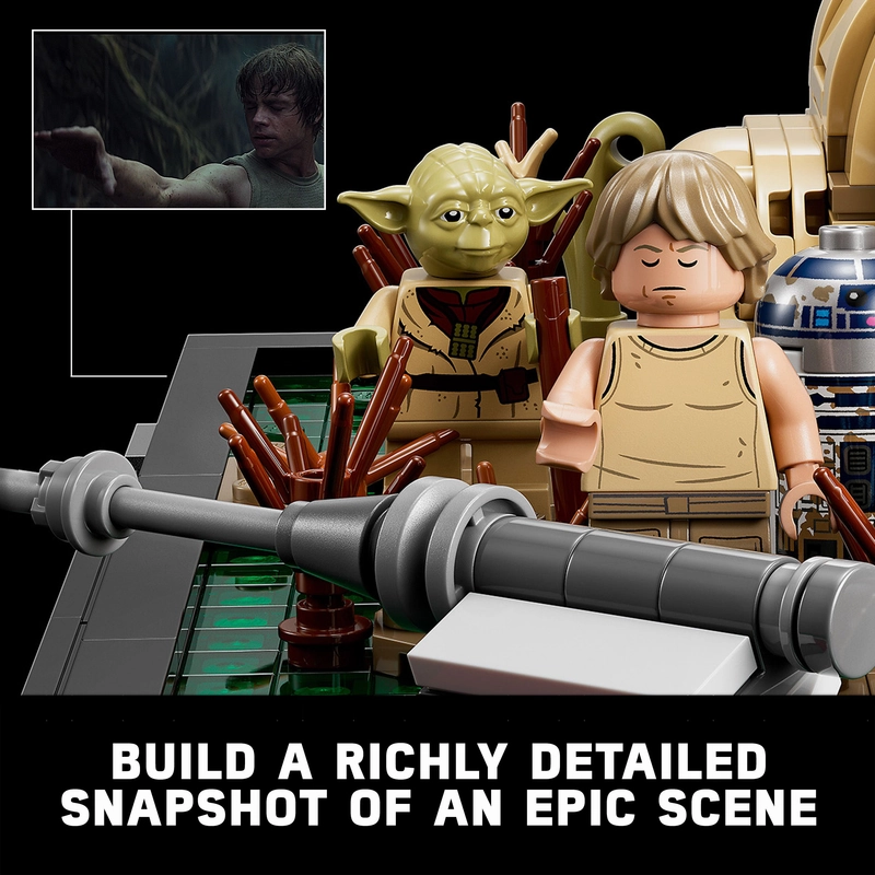 LEGO 75330 Star Wars Dagobah Jedi Training Diorama